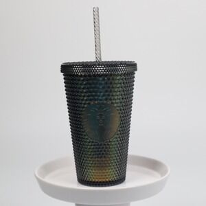 Starbucks Iridescent Studded Tumbler 24oz – Excellent Used Condition w/ Tag